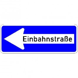 VZ-220-10 Einbahnstraße linksweisend