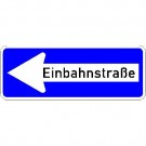 VZ-220-10 Einbahnstraße linksweisend