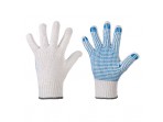 Strick-Handschuhe genopt